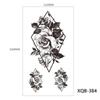 Tribal Lion Long-lasting Tattoo Sleeve Black Tattoo Sticker Temporary Tattoos Fake Tattoo Stickers