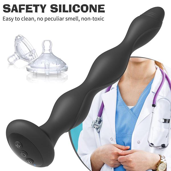 Анальная пробка с электрическим током, массажер простаты, интеллектуальный подогрев, Анальная пробка, женский мастурбатор, анальный шарик, эротические секс-игрушки для пары