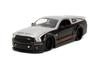 Jada Toys Big Time Muscle 2008 Ford Shelby Литой автомобиль Игрушки для детей и взрослых 124 GT-500KR (Black / Silver)