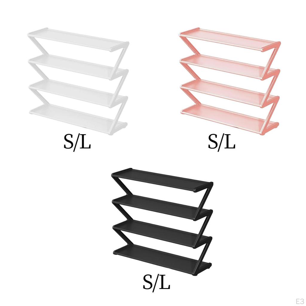 Органайзер для обуви, угловой дисплей, простая установка полки, подставка для общежития