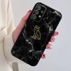 Чехол для телефона D-Drake O-OvO OWL для Samsung S24,21,22,23,30,Ultra,20,Plus,Note,10,9, Черный мягкий силиконовый чехол