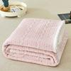 Winter Coral Fleece Blanket Office Nap Cover Flannel Student Dormitory Blanket Thick Double Bed Sheet