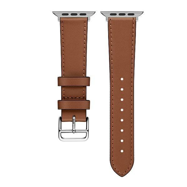 Pasek do Samsung Galaxy Watch Beline Hermes Skórzany Brązowy