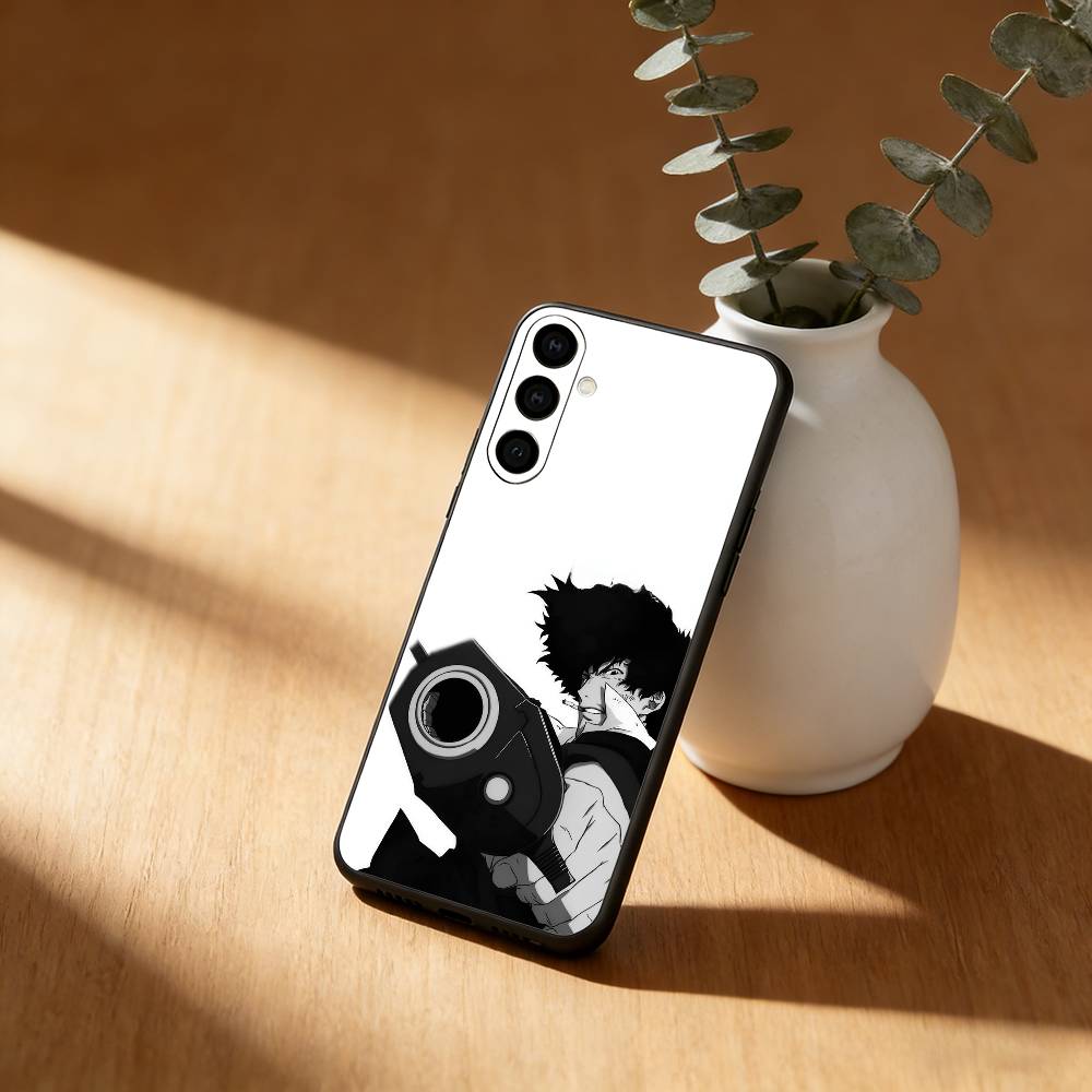 Чехол для телефона C-Cowboy Anime B-Bebop для Samsung Galaxy A20,21s,22,31,32,52,53,72,73,80,91 Мягкий черный корпус