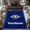 Chelsea Customized Name Area Rug Perfect for Game Room Dormitory Study room Decorate room Antislip Carpet Decorate Offices Wedding Party Gift