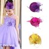 Feather Fascinator Girl Fascinator Hat Tea Party Fascinator Cocktail Mesh Hat Flower Fascinator Glitter Mesh
