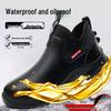 Non-Slip Waterproof Chef Shoes - Oil-Resistant Kitchen Work Footwear