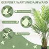 Artificial Palm Large 120cm Artificial Plant, Plastic Artificial Plants in Pot for Living Room Office