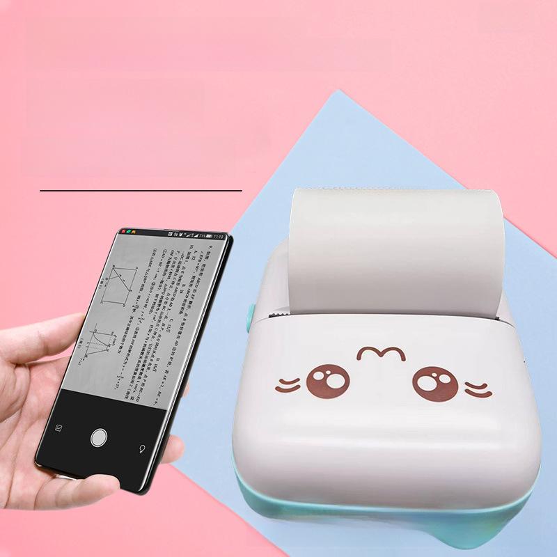 Портативный термопринтер для студентов, для маркировки вопросов и наклеек