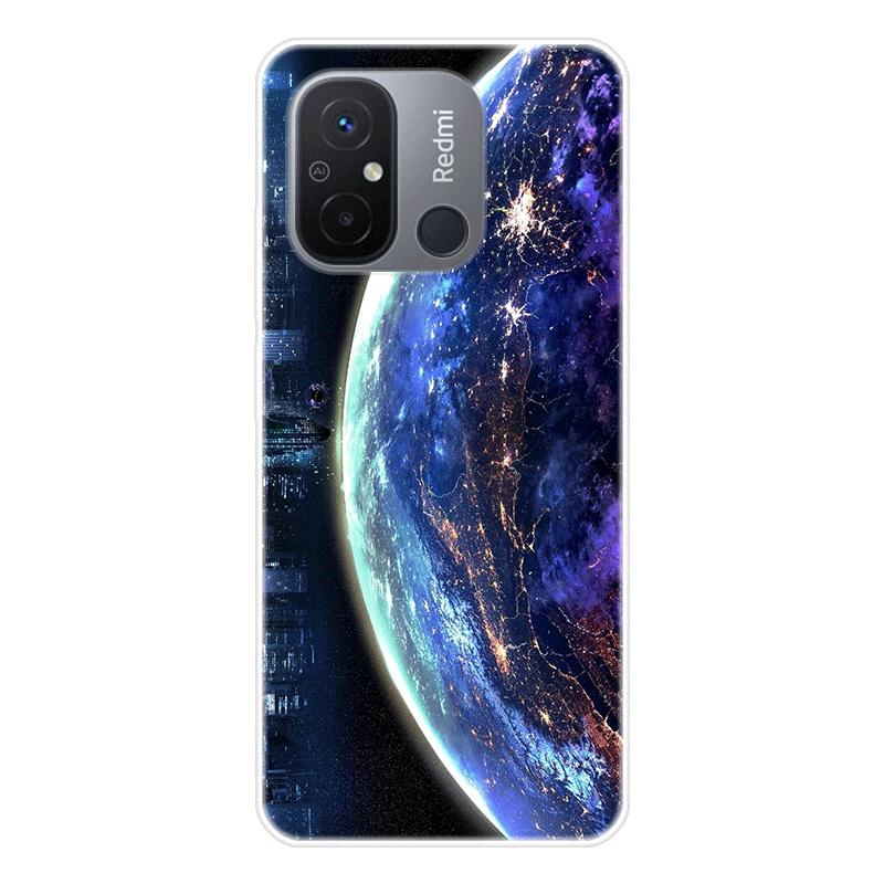 Для Xiaomi Redmi 12C 12 C Redmi12C чехол Мягкая силиконовая задняя крышка Мультяшный чехол для телефона Разнообразие