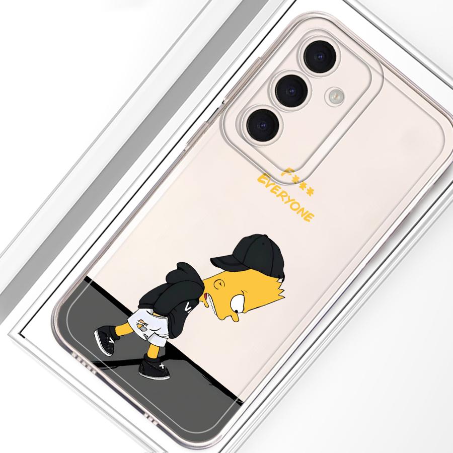 Мультяшный Чехол The S-simpsons для Samsung Galaxy A25 A51 A33 A52 A26 A24 A52 A31 A14 A16 A54 A15 A55 A23 A34 A35 A36