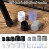 Round Bottom Floor Protectors Socks Chair Leg Caps Silicone Pads Plastic Pipe Cover Furniture Feet