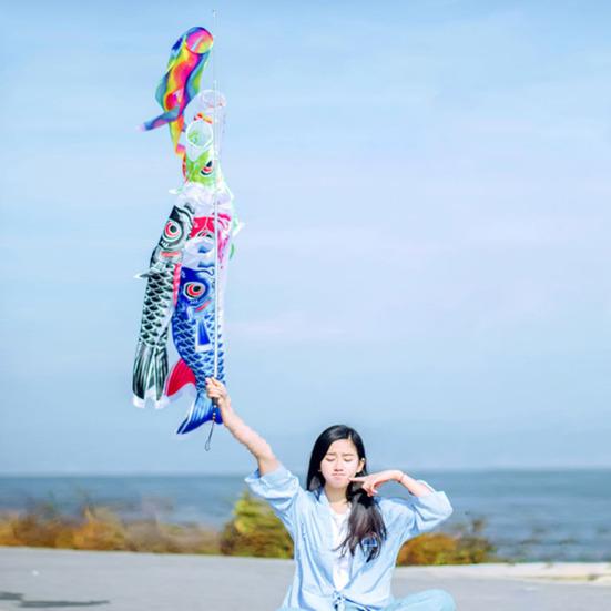 Набор для самостоятельной ловли карпа, пустые ветровые носки, яркие цвета, прозрачная рыба