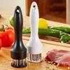 Игла для отбивания мяса для стейка, свинины, кухонный инструмент с 21 стальной иглой, молоток для разрыхления мяса для приготовления пищи, аксессуары для барбекю