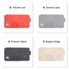 gjfp7 PU Leather Car Sun Visor Ticket Card Storage Bag Accessories For Chevrolet Cruze Sonic Silverado Trax Camaro Captiva Equinox SS