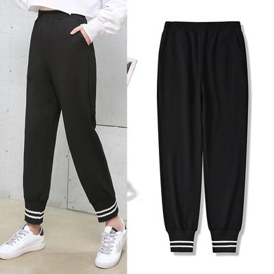 Женские однотонные шаровары на весну и осень