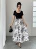 Women's Summer Floral French Slimming Long Dress - New Design Outerwear