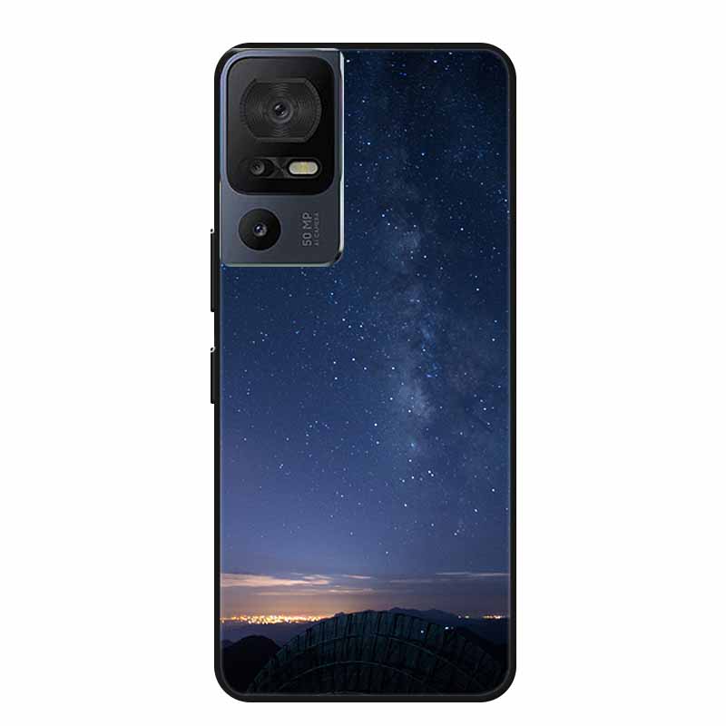 Чехол для телефона TCL 40 SE 40SE Coque Черный Силиконовый Мягкий Задний Чехол-Крышка Для TCL 40 SE Чехол Funda Для TCL40SE Capa 6.75" Оболочка