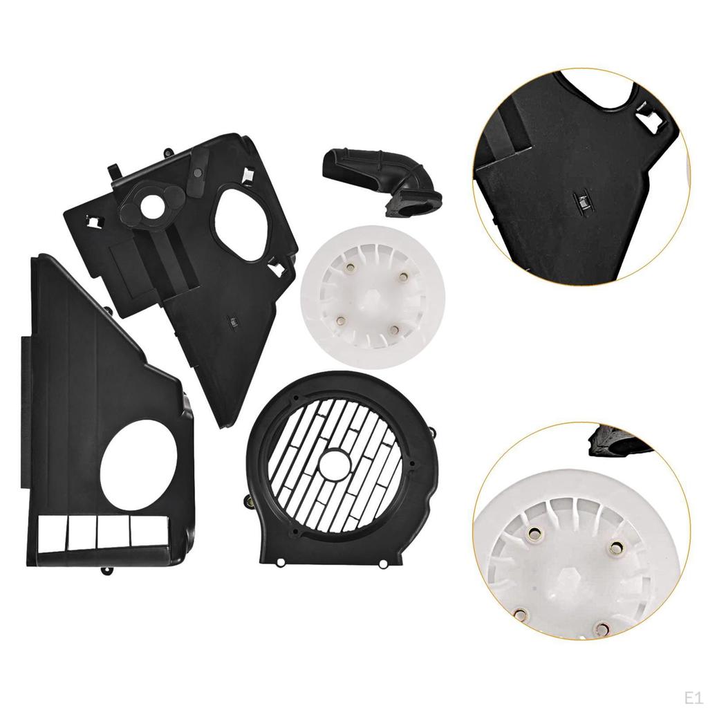 Крышка охлаждающего вентилятора Air Director в сборе Аксессуар Профессиональные запасные части Фитинги Черный Совместимый