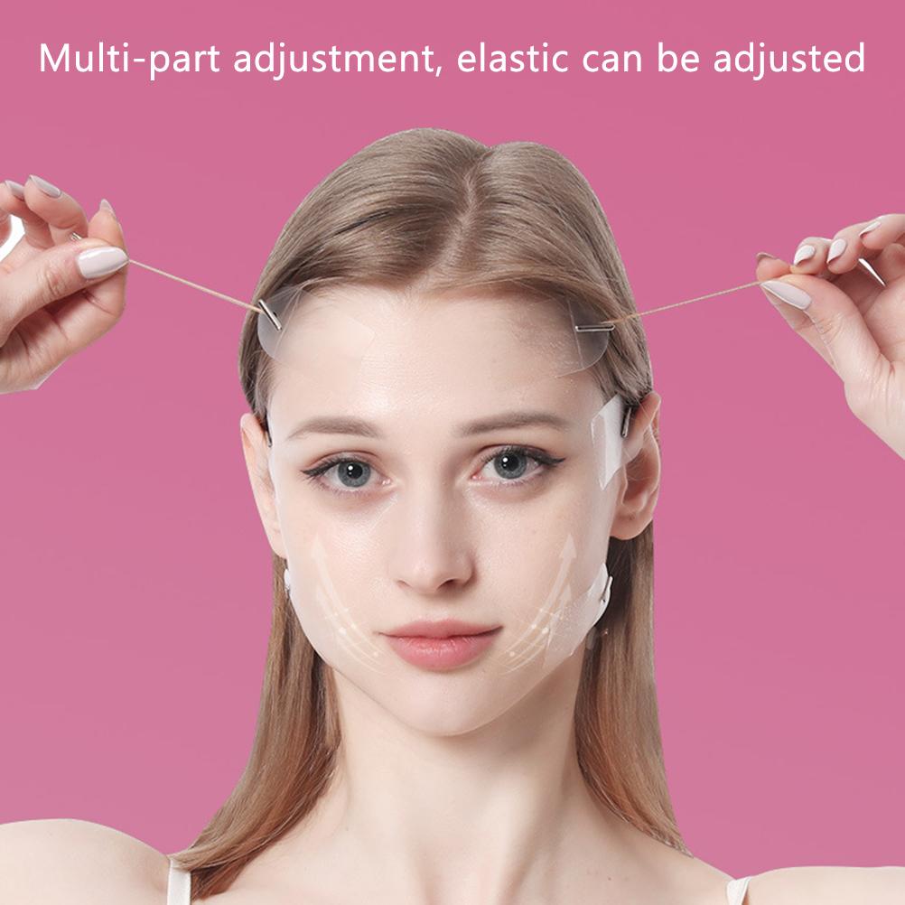 20 шт. лента для подтяжки лица наклейка для подтяжки лица прозрачная невидимая наклейка для лица V-образная подтяжка лица St