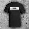 Футболка Conquer | футболка с графикой для бодибилдинга тренировка в зале rogue тренировка