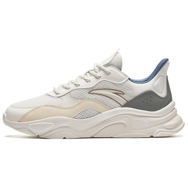 Anta Mini Millennium Low Top Casual Shoes Mens White Green 912348826-12