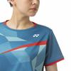 Рубашка с коротким рукавом Game Shirt Teal Blue L [YONEX] женская (817)