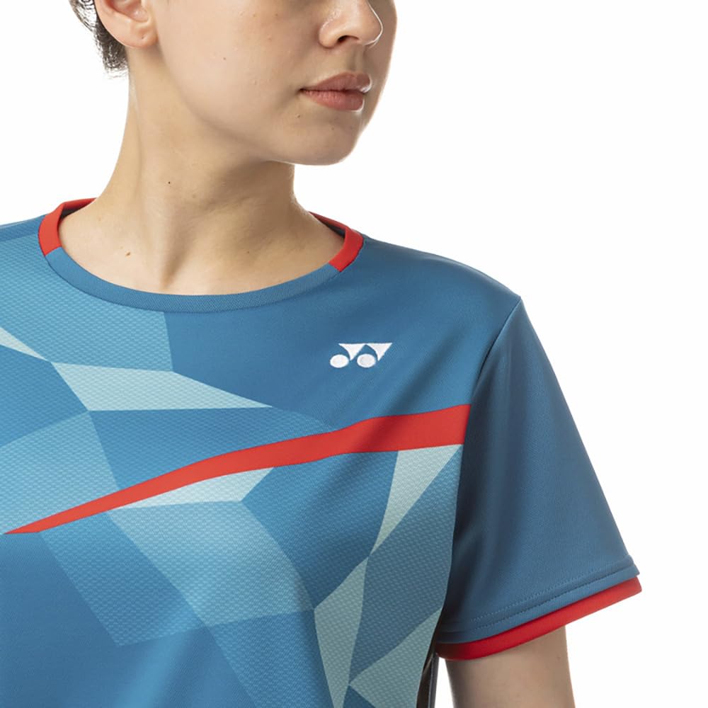 Рубашка с коротким рукавом Game Shirt Teal Blue L [YONEX] женская (817)