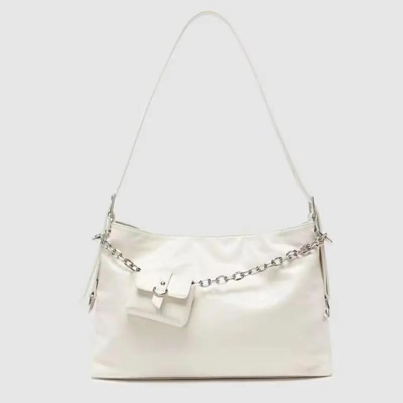 Сумка-тоут женская PU роскошные цепи поставляется с сумкой для наушников вместительная сумка через плечо сумка в европейско-американском стиле женская сумка