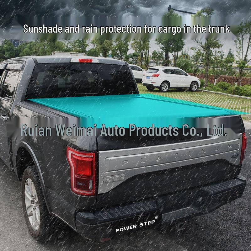 Fits 2015-2022 Ford Raptor F150: Electric Roll-Up Tailgate Cover - Truck Accessories