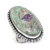 Ruby Fuchsite Gemstone 925 Sterling Silver Jewelry Ring Size 7