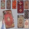 Чехол-накладка для iPhone 16 Pro Max 15 14 13 11 12 Pro Max mini XR 15 16 Plus 16e с цветочным узором в стиле персидского ковра