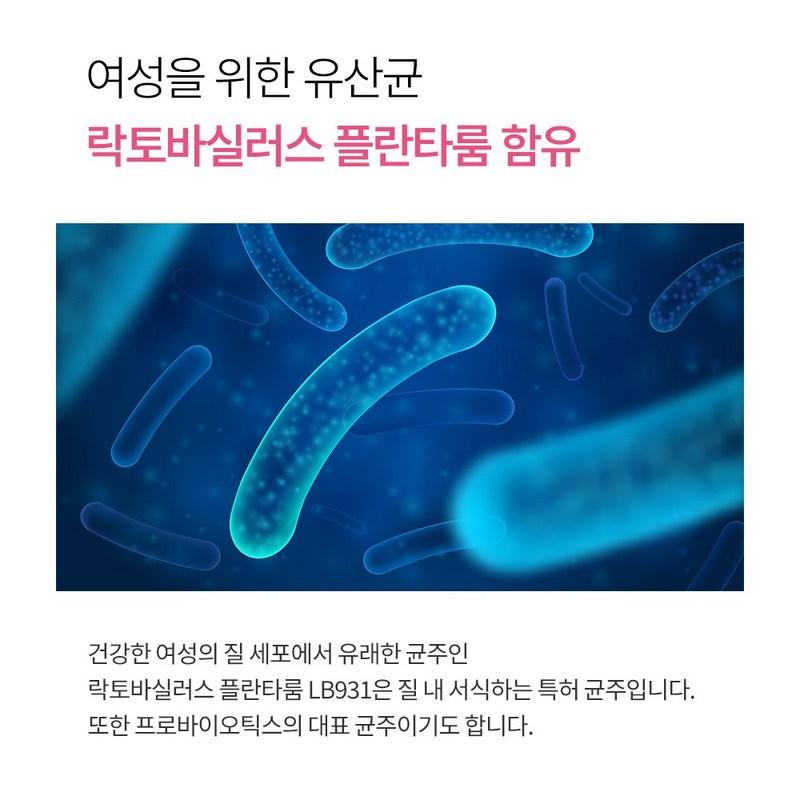 Soltys Y Care Lactobacillus for Women Women's Vaginal Lactobacillus Vaginal Health Probiotics, 30g, 5 Boxes