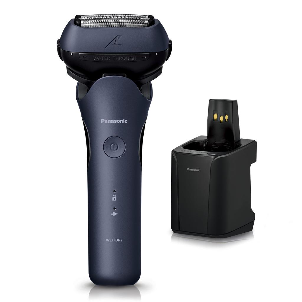 Panasonic Бритва Ramdash Electric Razor полностью автоматическая чистка зарядное устройство Close 3D Head Blue 3-Blade Men's ES-L380W-A