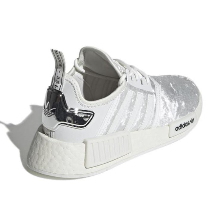 Adidas Wmns NMD_R1 'White Silver Metallic Women's GW5681