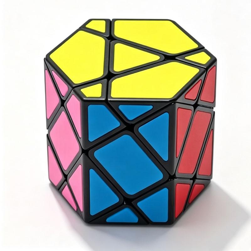 Креативная Идея Магический Шестигранный Призмам Кубик Рубика 3x3x3 Веселая Сложная Головоломка Игрушки Образовательные Подарки Для Детей И Взрослых