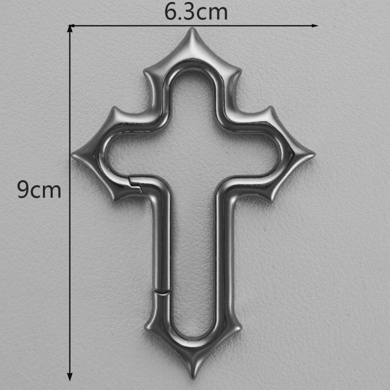 Брелок для сумки из цинкового сплава, Безделушки, Брелок для ключей, Карабин-крест, Брелок-карабин, Кемпинг, Пеший туризм, Открытый воздух, Альпинист, Подвеска на пояс, Аксессуары, Подарок