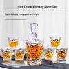 Flavinmci 7-Piece Whiskey Decanter & Glass Set