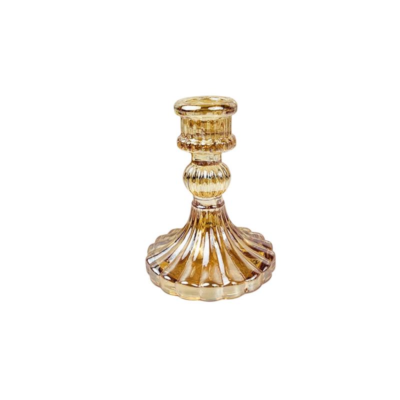 Винтажный французский хрустальный подсвечник для ароматерапии и создания атмосферы ужина