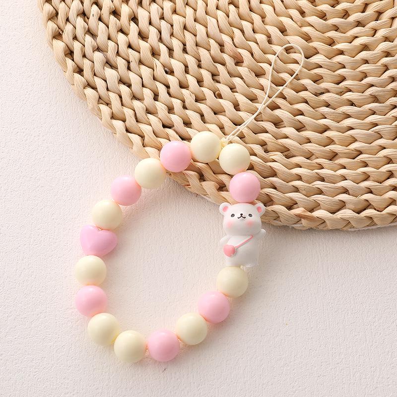 Красочный мультяшный чехол для телефона с ремешком и электропокрытием в квадратную клетку