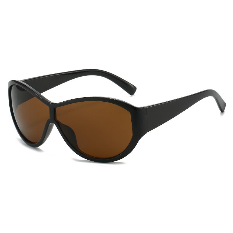 Винтажные Модные Солнцезащитные Очки с Большой Оправой Женские Мужские Дизайнерские Солнцезащитные Очки Роскошного Бренда Леди Мужские Очки для Путешествий и Занятий Спотом на Открытом Воздухе UV400