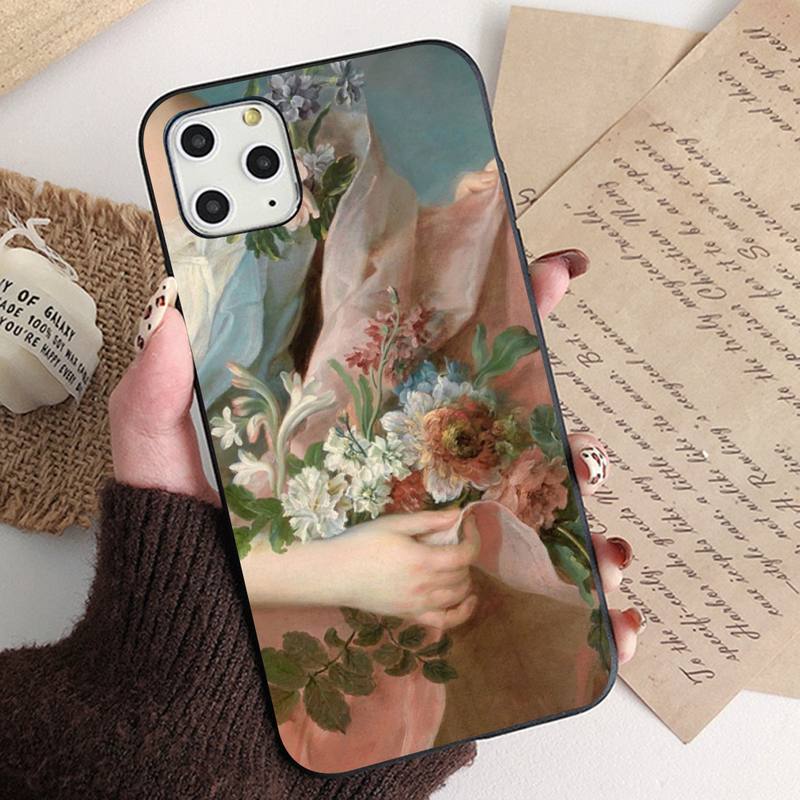 Чехол для телефона MaiYaCa Renaissance art Painting для iPhone 13 11 12 pro XS MAX 8 7 6 6S Plus X 5S SE 2020 XR
