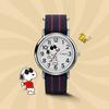 Peanuts Weekender Snoopy Joe Cool Тканевый ремешок Часы 38 мм TW2Y31100