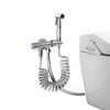 304 Stainless Steel Spray Gun Shower Handheld Bidet Sprayer Set Handheld Toilet Bidet Faucet Sprayer Shower Nozzle Self Cleaning