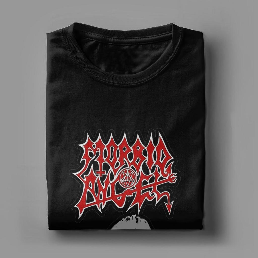 Футболка Morbid Angel для мужчин, новинка, 100% хлопок, футболка с круглым вырезом и коротким рукавом, размер 4XL 5XL, одежда