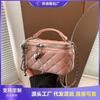 Niche Fashion Portable Box Bag Women's New Versatile Diamond Chain Bag Shoulder Messenger Bag