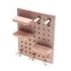 1:12 Dollhouse Miniature Wall Storage Rack Perforated Board Furniture Home Model Decor Toy Doll House Accessories