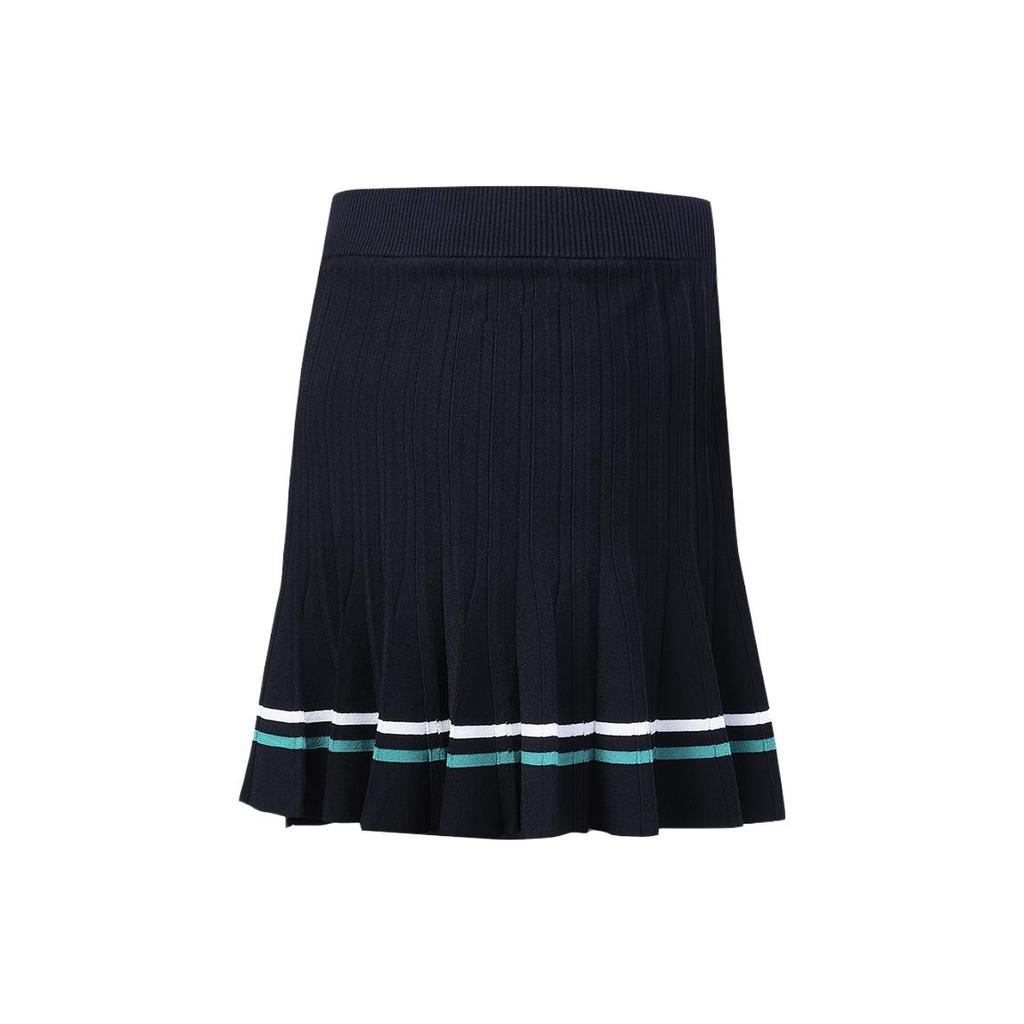 FILA Casual Long Skirts Women's Royal Blue Moderate Short Pleated Skirt A11W333311F-NV