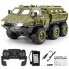 Новый 1:16 6Wd Бронированный Радиоуправляемый Автомобиль Симуляция Военного Грузовика 360° Трюки Высокоскоростной Подъем 2.4G Пульт Дистанционного Управления Модель Игрушка для Мальчика