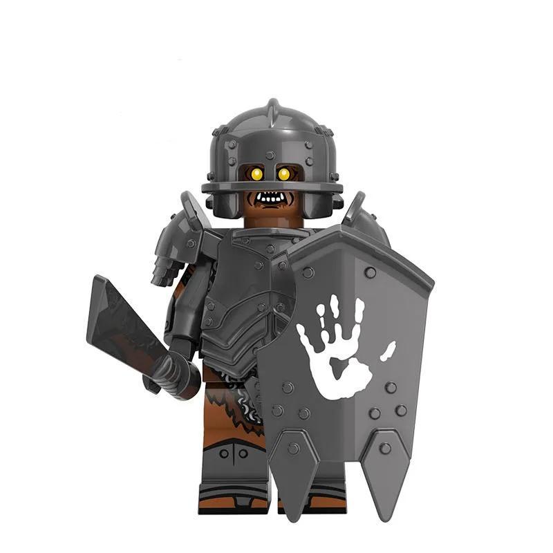 Сильный лучник легиона орков Сборный пазл Строительные блоки Минифигурка Игрушка